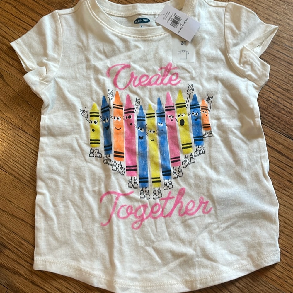 NEW Old Navy 3T Girls T-shirt